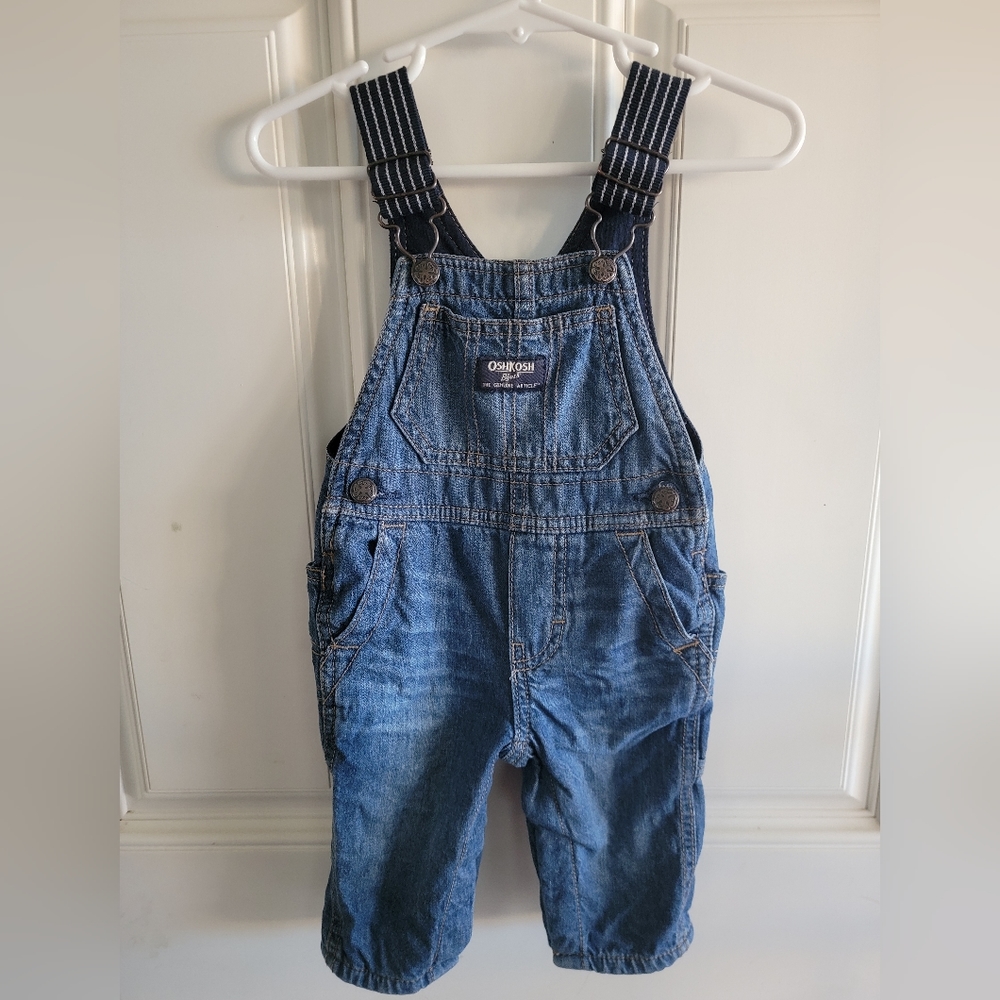 Osh kosh overalls for baby boy size 6